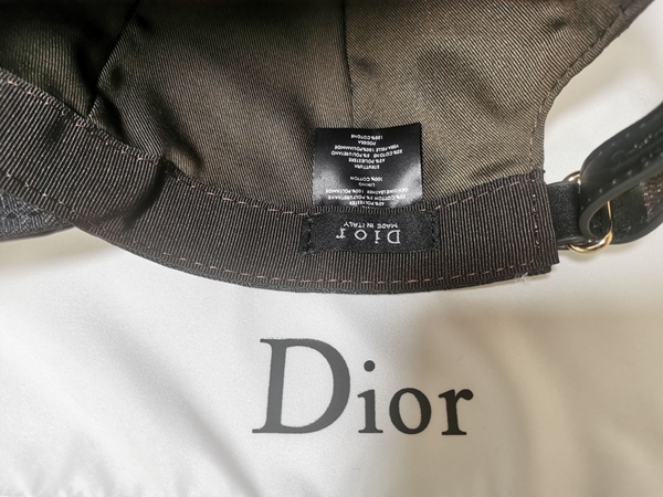 ブランド帽子素材ディテール